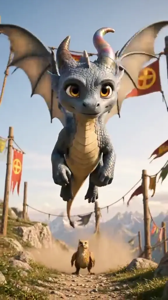 Sami, the little dragon